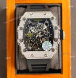 Richard Mille RM35-01 Rafa Diamond Watch Replica